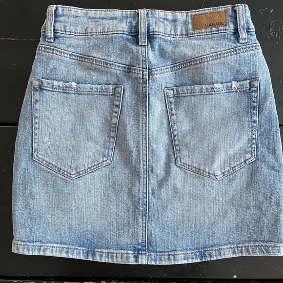 Garage Denim Mini Skirt Size XS - Picture 2 of 5